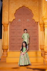 Brocade Collection for Girls and Boys - Green