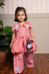 Pure Cotton Coord Sets - Blue and Red