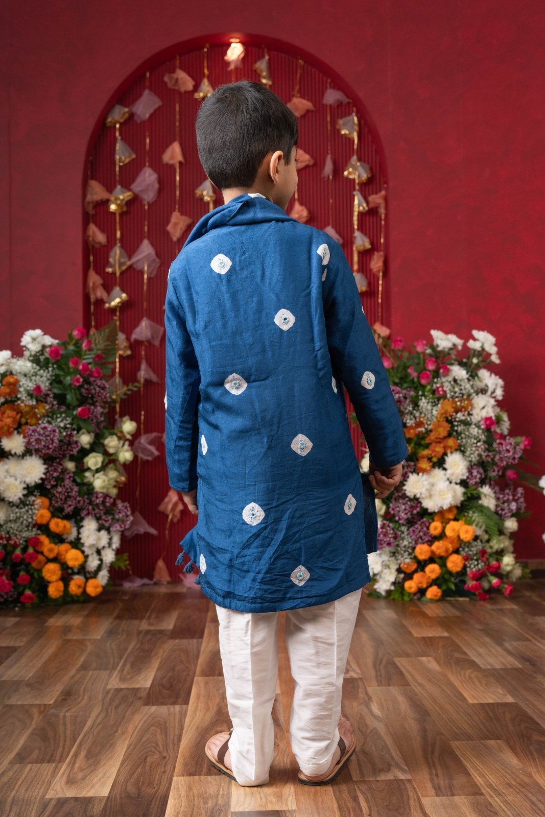 Premium Blue Ethnic Kurta Set for Boys - Kirti Agarwal