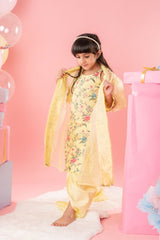 Beautiful Floral Thread Work Kurti And Jacket With Dhoti - Kirti Agarwal