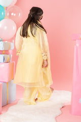 Beautiful Floral Thread Work Kurti And Jacket With Dhoti - Kirti Agarwal