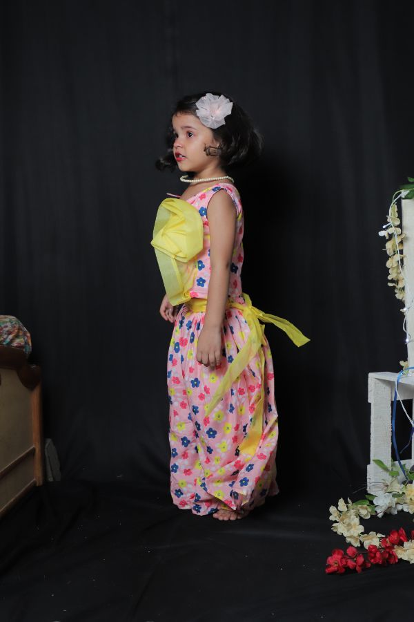 One Off Shoulder Crop top with Palazzo - Kirti Agarwal