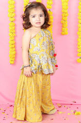 Stylish Peplum one off Shoulder with Palazzo - Kirti Agarwal