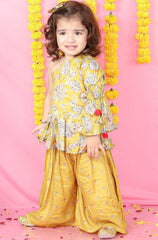 Stylish Peplum one off Shoulder with Palazzo - Kirti Agarwal